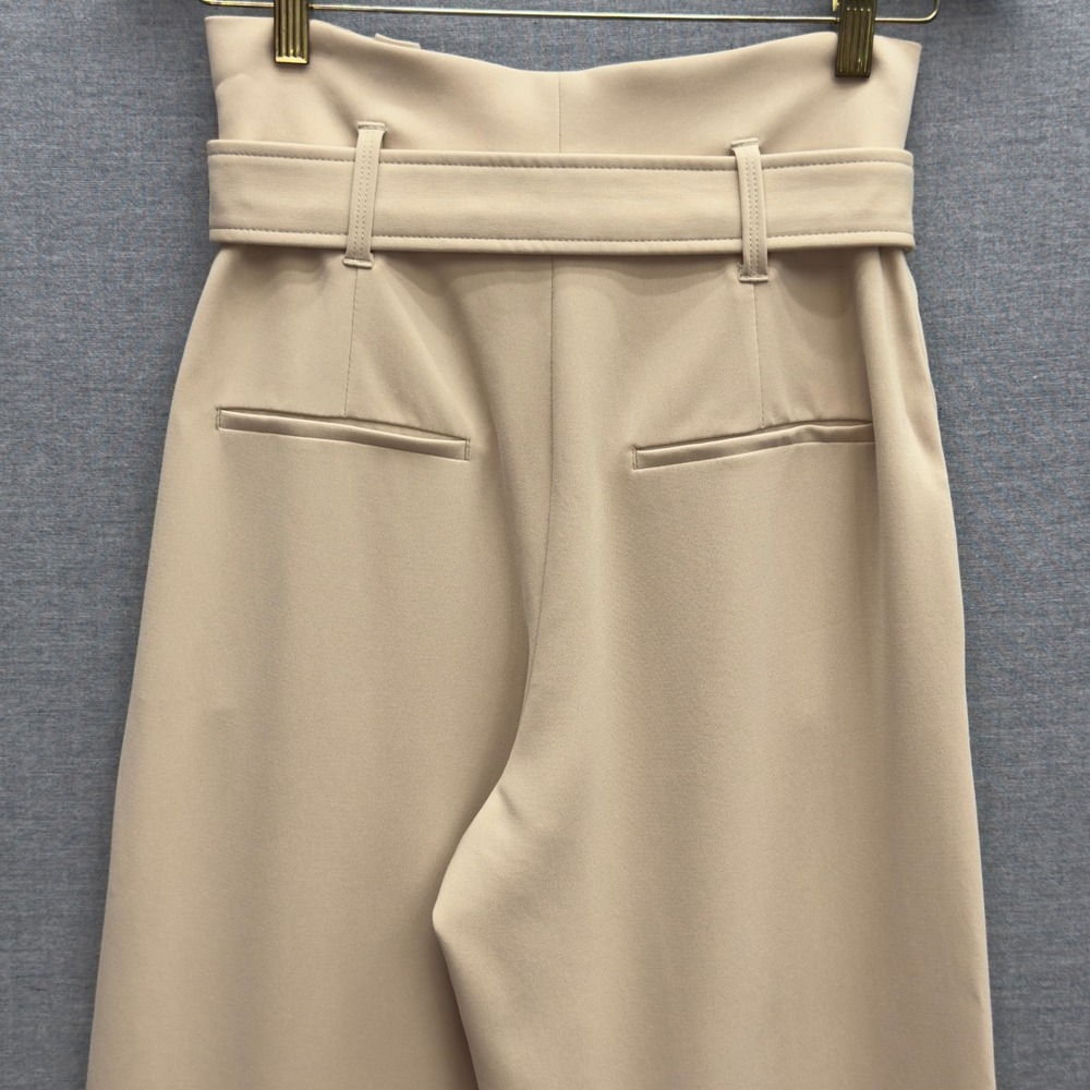 Babaton Aritzia Power Pants Wide Leg Belted High Rise Trousers Size 4 - Picture 5 of 13